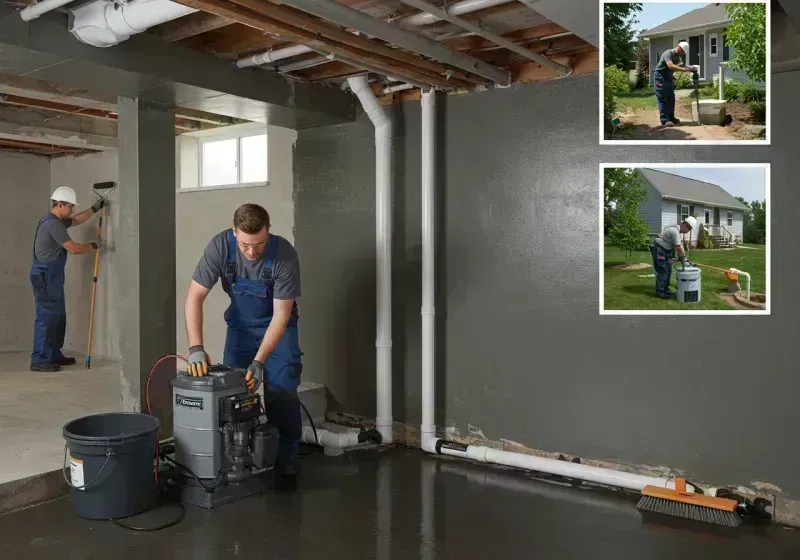 Basement Waterproofing and Flood Prevention process in Troup County, GA